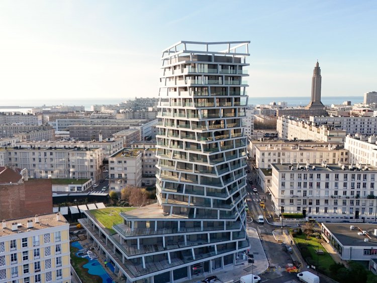Alta : une nouvelle tour vrille dans la skyline du Havre