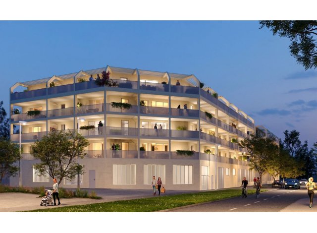 Investissement locatif  Carcassonne : programme immobilier neuf pour investir Quai 23  Béziers