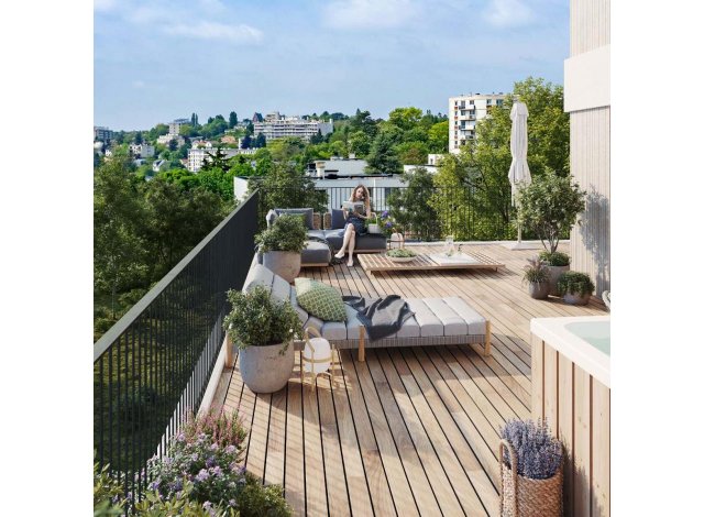 Investissement locatif en Ile-de-France : programme immobilier neuf pour investir Saint Germain en Laye Centre  Saint-Germain-en-Laye