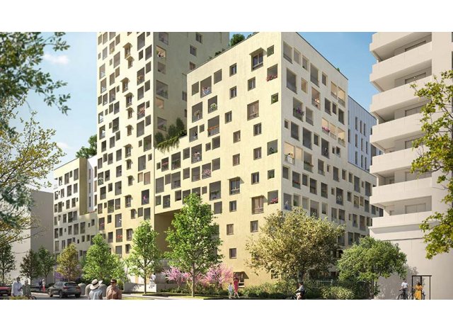 Investissement immobilier neuf avec promotion Aura - les Fabriques  Marseille 15ème