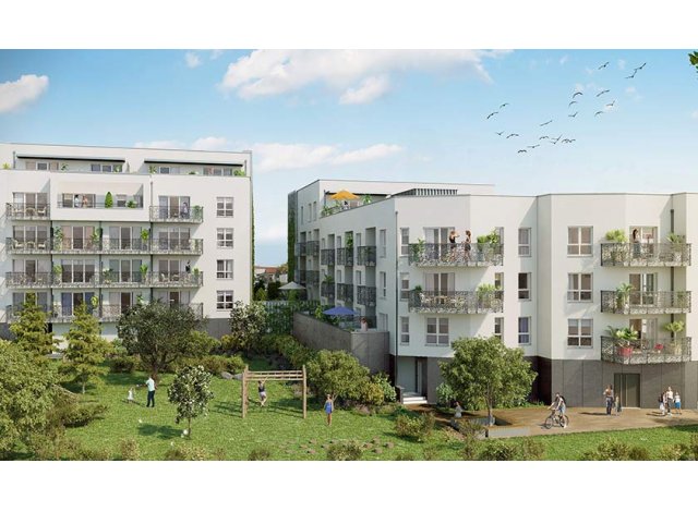 Investissement locatif  Clermont-Ferrand : programme immobilier neuf pour investir Garden City - Inten'City  Clermont-Ferrand