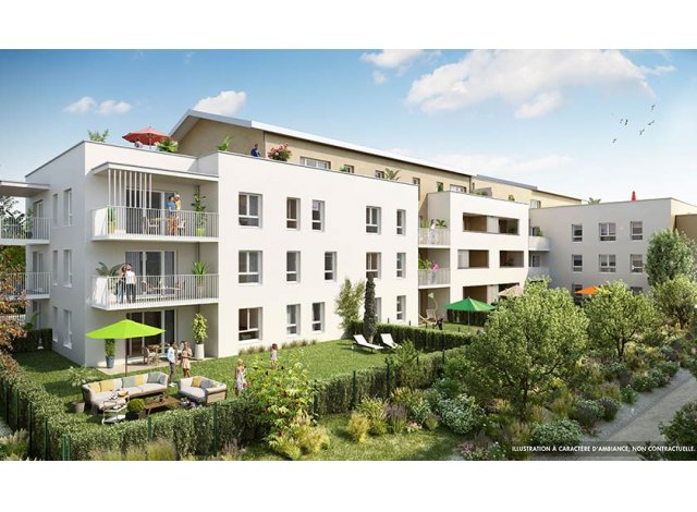 Investissement locatif  Cournon-d'Auvergne : programme immobilier neuf pour investir Les Bucoliques  Cournon-d'Auvergne