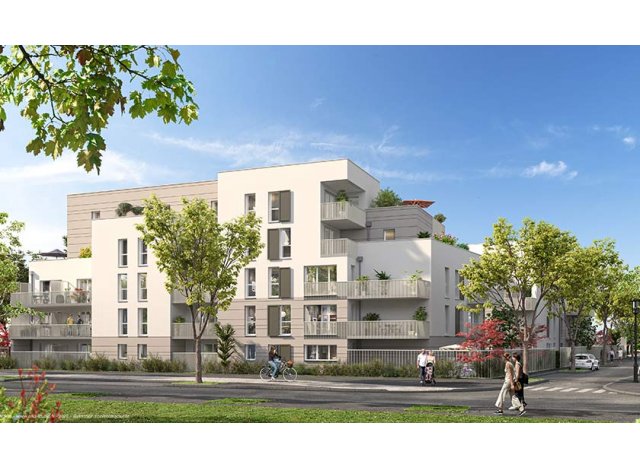 Investissement locatif en France : programme immobilier neuf pour investir Square Pasteur  Dreux