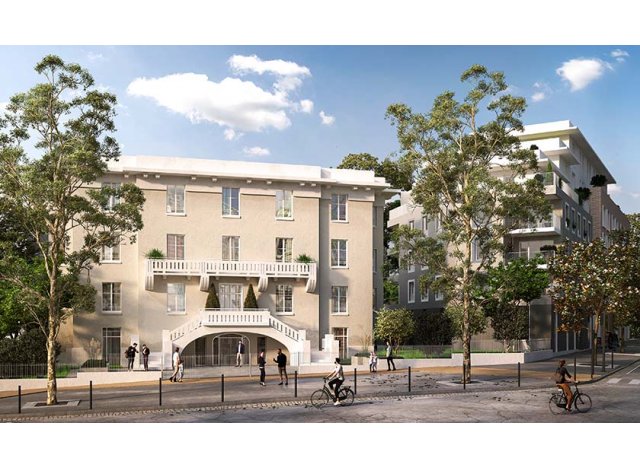 Investissement locatif en Loire Atlantique 44 : programme immobilier neuf pour investir Cour Monselet  Nantes