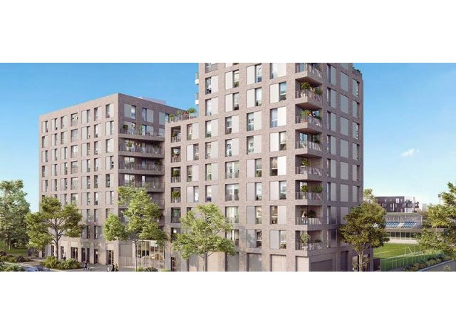 Investissement locatif dans les Hauts de Seine 92 : programme immobilier neuf pour investir Asnières-sur-Seine C1  Asnières-sur-Seine