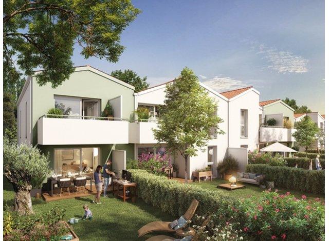 Investissement locatif en Gironde 33 : programme immobilier neuf pour investir Parempuyre C1  Parempuyre