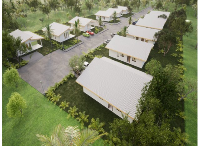 Investissement locatif en Guyane 973 : programme immobilier neuf pour investir Matoury C4  Matoury