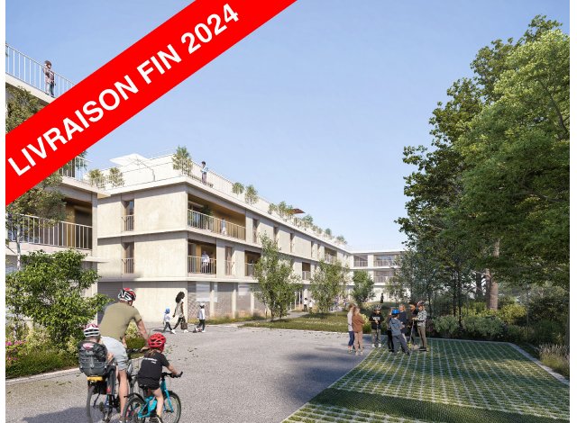Investissement locatif en Seine et Marne 77 : programme immobilier neuf pour investir Résidence Louise  Nemours