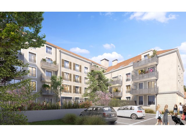 Investissement locatif en Seine-Saint-Denis 93 : programme immobilier neuf pour investir Vertex Typ'O  Vaujours