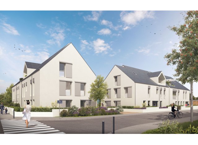 Investissement locatif en Indre-et-Loire 37 : programme immobilier neuf pour investir Les Jardins de Sapaillé  Tours