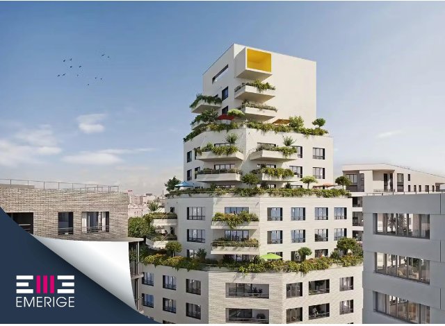 Investissement locatif  Paris 12me : programme immobilier neuf pour investir Avenue de l'Industrie  Ivry-sur-Seine