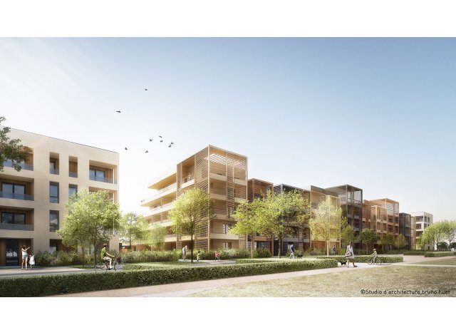 Investissement locatif  Angers : programme immobilier neuf pour investir Square Desjardins  Angers