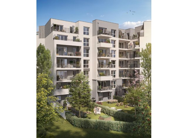 Investissement locatif en Ile-de-France : programme immobilier neuf pour investir Villa le Rolland  Drancy