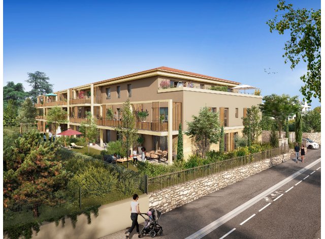 Investissement locatif  Rousset : programme immobilier neuf pour investir L'Ecrin de Palerne  Aix-en-Provence
