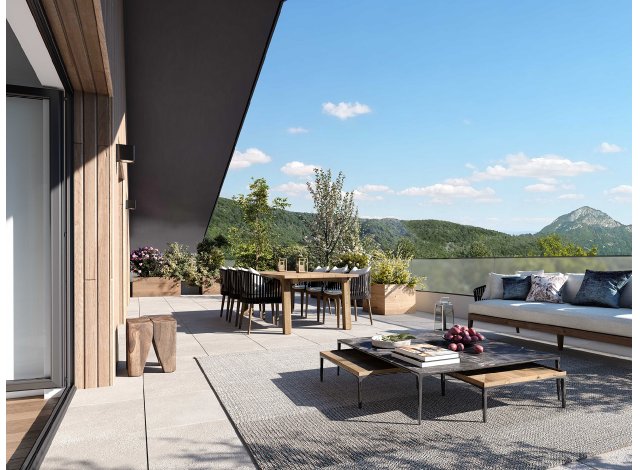 Investissement locatif  Chamonix-Mont-Blanc : programme immobilier neuf pour investir Allure  Marignier