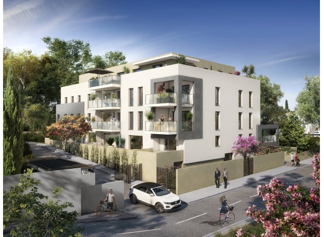 Investissement locatif dans le Gard 30 : programme immobilier neuf pour investir Sorella  Nîmes