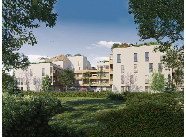 Investissement locatif en Ile-de-France : programme immobilier neuf pour investir Vert'Uose  Neuilly-sur-Marne