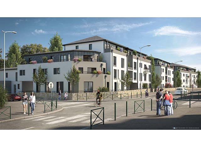 Investissement locatif en Loire Atlantique 44 : programme immobilier neuf pour investir La Closerie  Nantes
