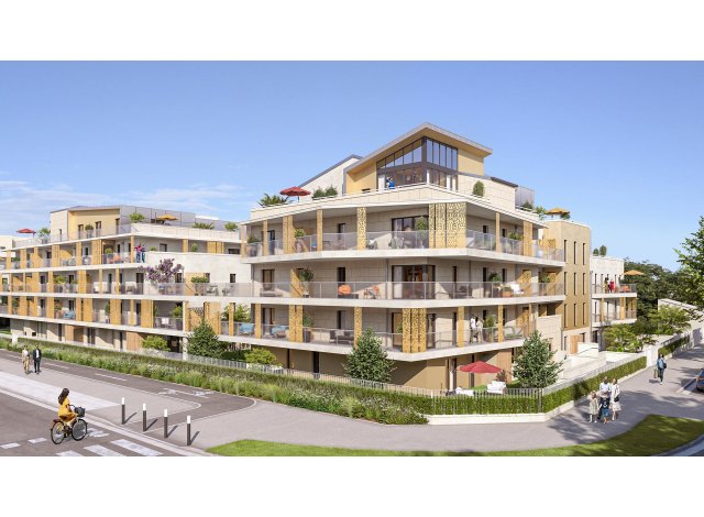 Investissement locatif en Ile-de-France : programme immobilier neuf pour investir L'Éclat  Élancourt