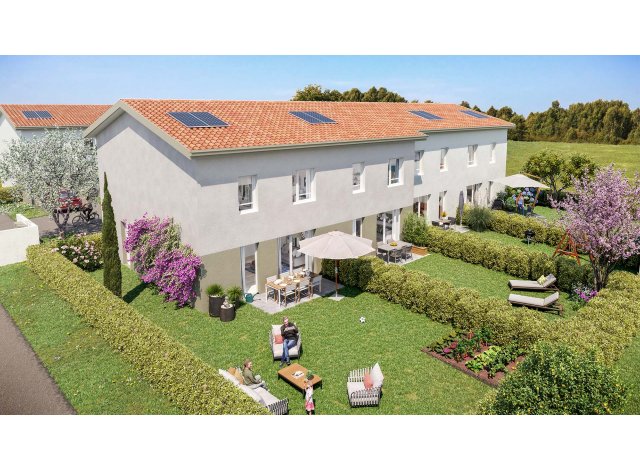 Programme immobilier neuf avec promotion Le Domaine des Merisiers  Roussillon