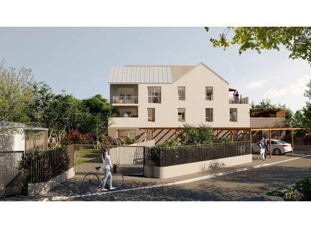 Investissement locatif en Seine-Maritime 76 : programme immobilier neuf pour investir Côté Village  Saint-Aubin-lès-Elbeuf