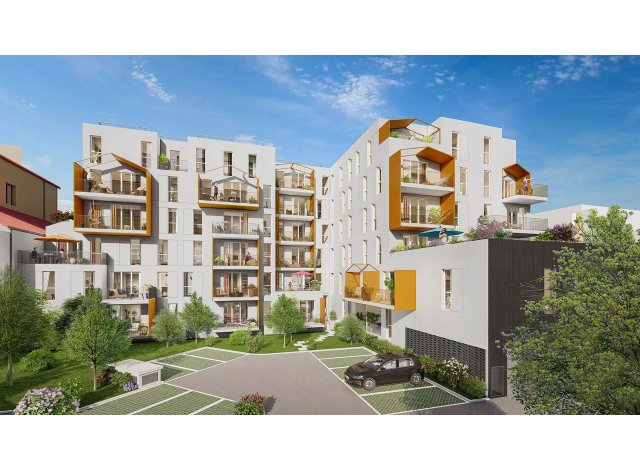 Investissement locatif en Ile-de-France : programme immobilier neuf pour investir Design  Évry-Courcouronnes