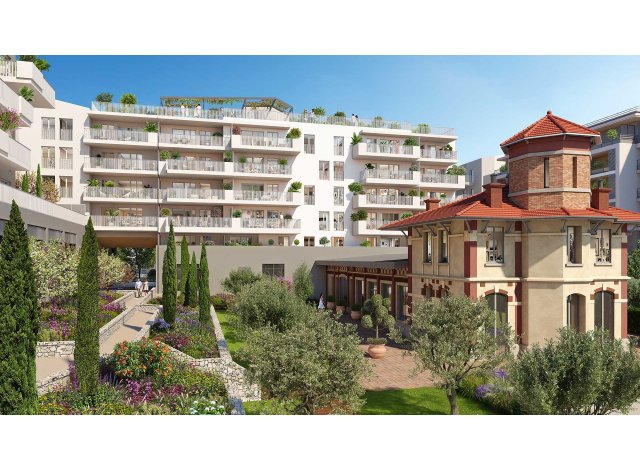 Investissement locatif  Saint-Andr-de-la-Roche : programme immobilier neuf pour investir Nicetoria  Nice