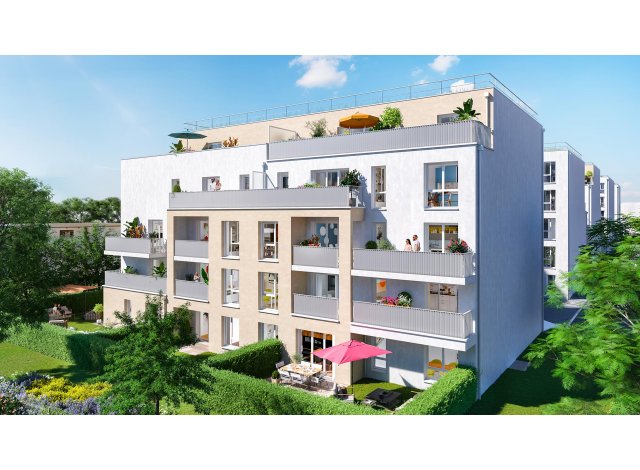 Investissement locatif en Ile-de-France : programme immobilier neuf pour investir L'Écrin de Launay  Chilly-Mazarin