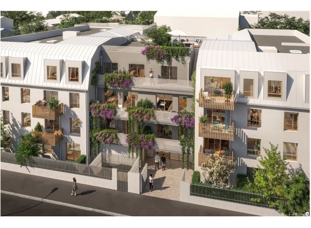 Investissement locatif  Sarcelles : programme immobilier neuf pour investir Les Jardins de Beauvoir  Bondy