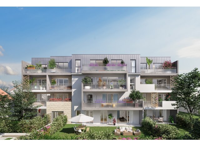 Investissement locatif dans les Yvelines 78 : programme immobilier neuf pour investir Cityzen  Houilles