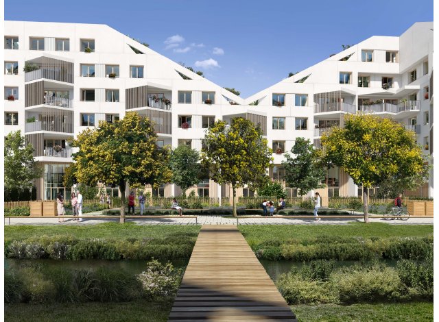 Investissement locatif  Ivry-sur-Seine : programme immobilier neuf pour investir Saphir  Châtenay-Malabry
