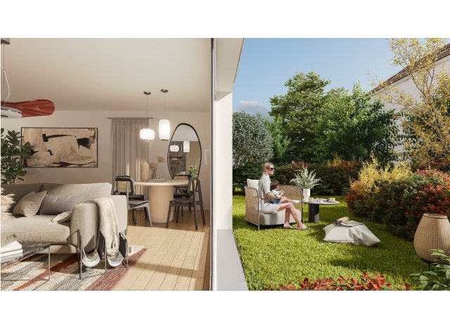 Investissement locatif en Seine et Marne 77 : programme immobilier neuf pour investir Villa Storia  Crécy-la-Chapelle