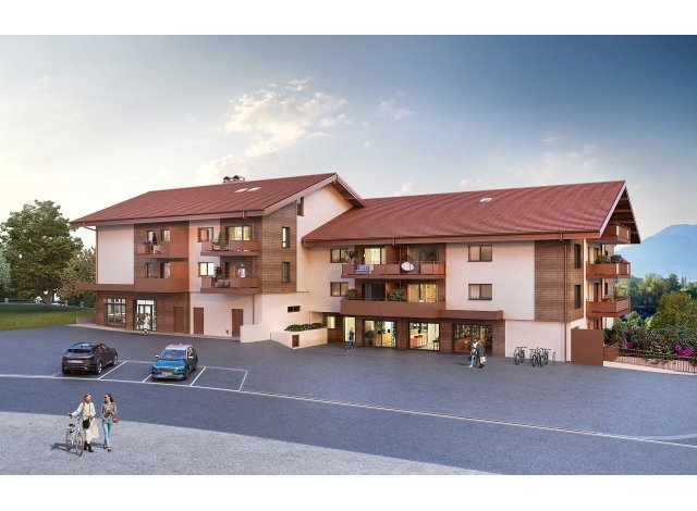 Investissement locatif  Samoens : programme immobilier neuf pour investir Villa Albiréo  Fillinges
