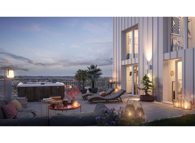 Investissement locatif en France : programme immobilier neuf pour investir Perle du Parc  Châtenay-Malabry