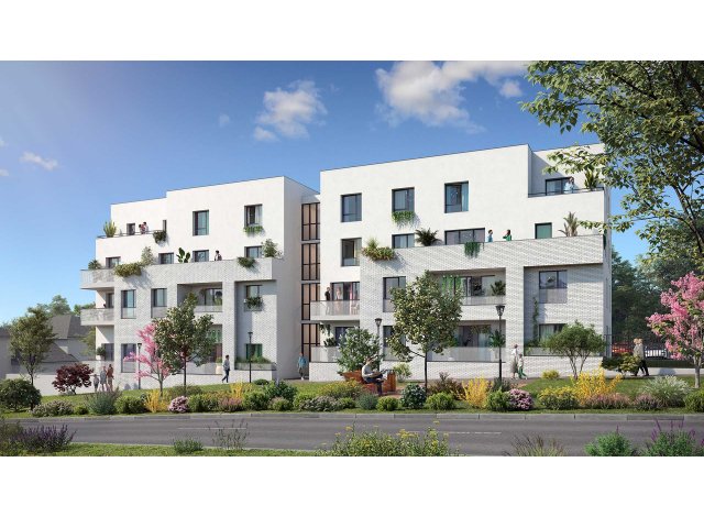 Investissement locatif en Ile-de-France : programme immobilier neuf pour investir Le Domaine des Sablons  Épinay-sur-Orge