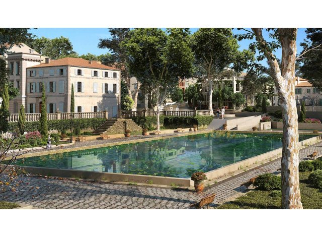 Investissement locatif dans les Bouches-du-Rhne 13 : programme immobilier neuf pour investir Harmonie  Aix-en-Provence