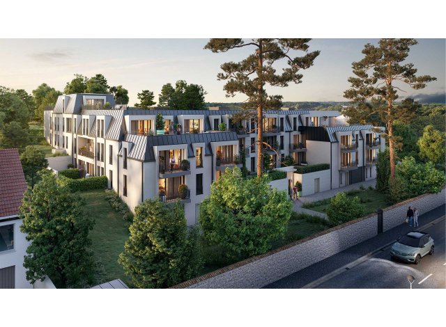 Investissement locatif en Ile-de-France : programme immobilier neuf pour investir Le Manoir du Parc  Brunoy