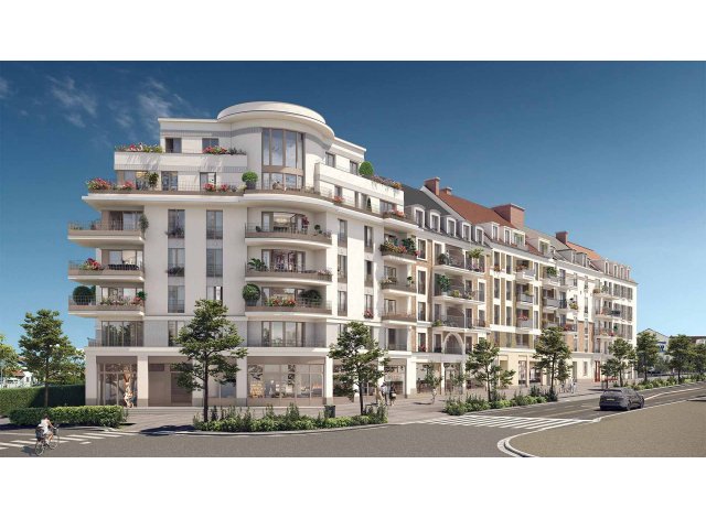 Investissement locatif en Ile-de-France : programme immobilier neuf pour investir Esprit Citadin  Cormeilles-en-Parisis