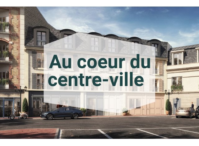 Investissement locatif en Ile-de-France : programme immobilier neuf pour investir Les Portes du Parc  Maisons-Laffitte