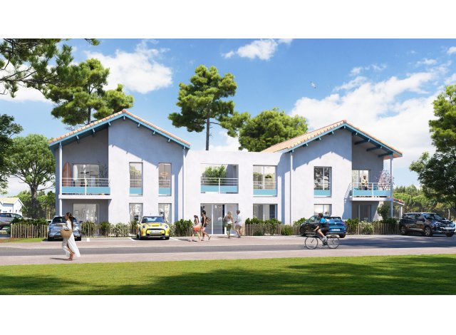 Investissement locatif en Poitou-Charentes : programme immobilier neuf pour investir Residence Ophelia  Saint-Georges-de-Didonne