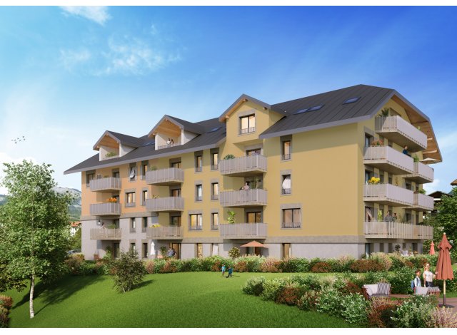 Investissement locatif  Chamonix-Mont-Blanc : programme immobilier neuf pour investir Alp'in  Saint-Gervais-les-Bains