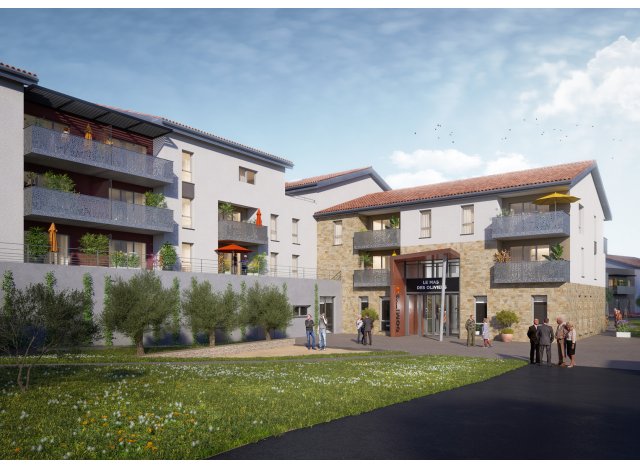 Investissement locatif  Bagnols-sur-Cze : programme immobilier neuf pour investir Le Mas des Oliviers  Aubenas