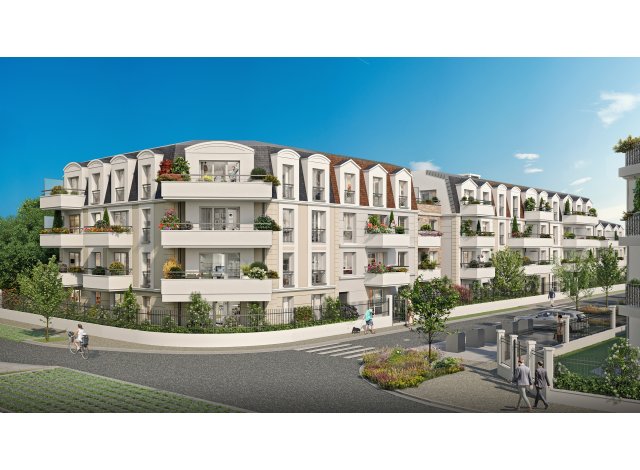 Investissement locatif  Sarcelles : programme immobilier neuf pour investir Les Terrasses de Grangeret  Le Plessis-Bouchard