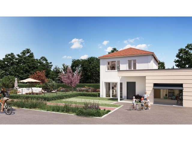Investissement locatif en Ile-de-France : programme immobilier neuf pour investir La Porte de Chambourcy Maison  Chambourcy