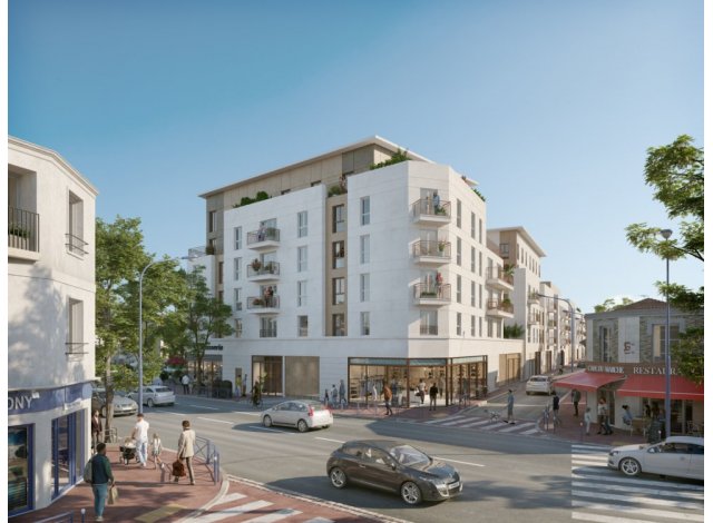 Investissement locatif  Drancy : programme immobilier neuf pour investir Green Melody  Drancy