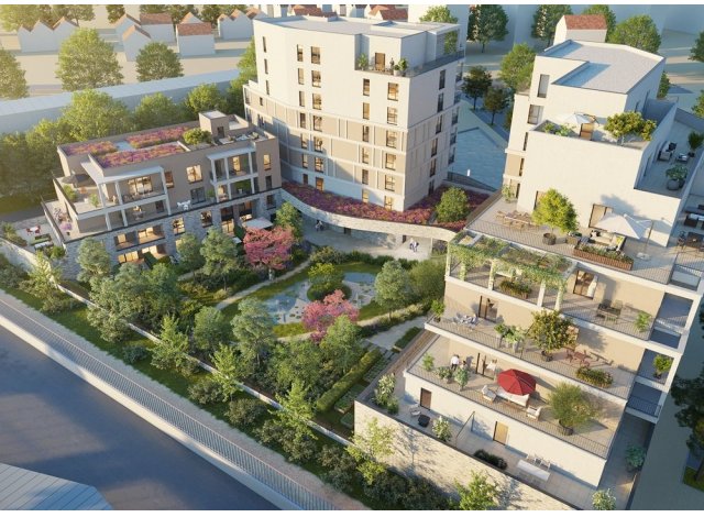 Investissement locatif en Ile-de-France : programme immobilier neuf pour investir Les Terrasses Gallieni  Noisy-le-Sec