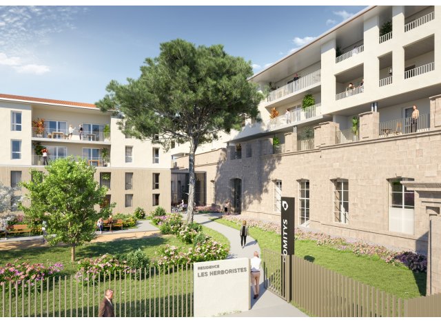 Investissement locatif  Carcassonne : programme immobilier neuf pour investir Les Herboristes  Castres