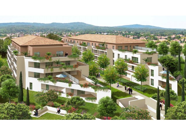 Investissement locatif  Rousset : programme immobilier neuf pour investir Investir a Trets - Primavera  Trets