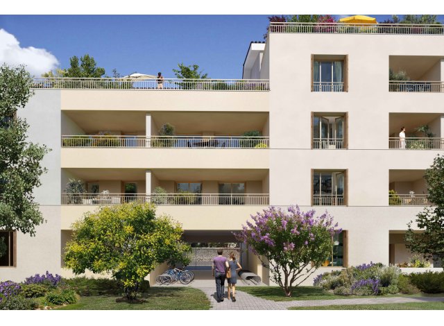 Investissement locatif  Brignais : programme immobilier neuf pour investir Dolce  Sainte-Foy-lès-Lyon