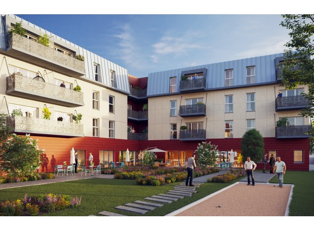 Investissement locatif en Basse-Normandie : programme immobilier neuf pour investir Les Arilles  Ifs